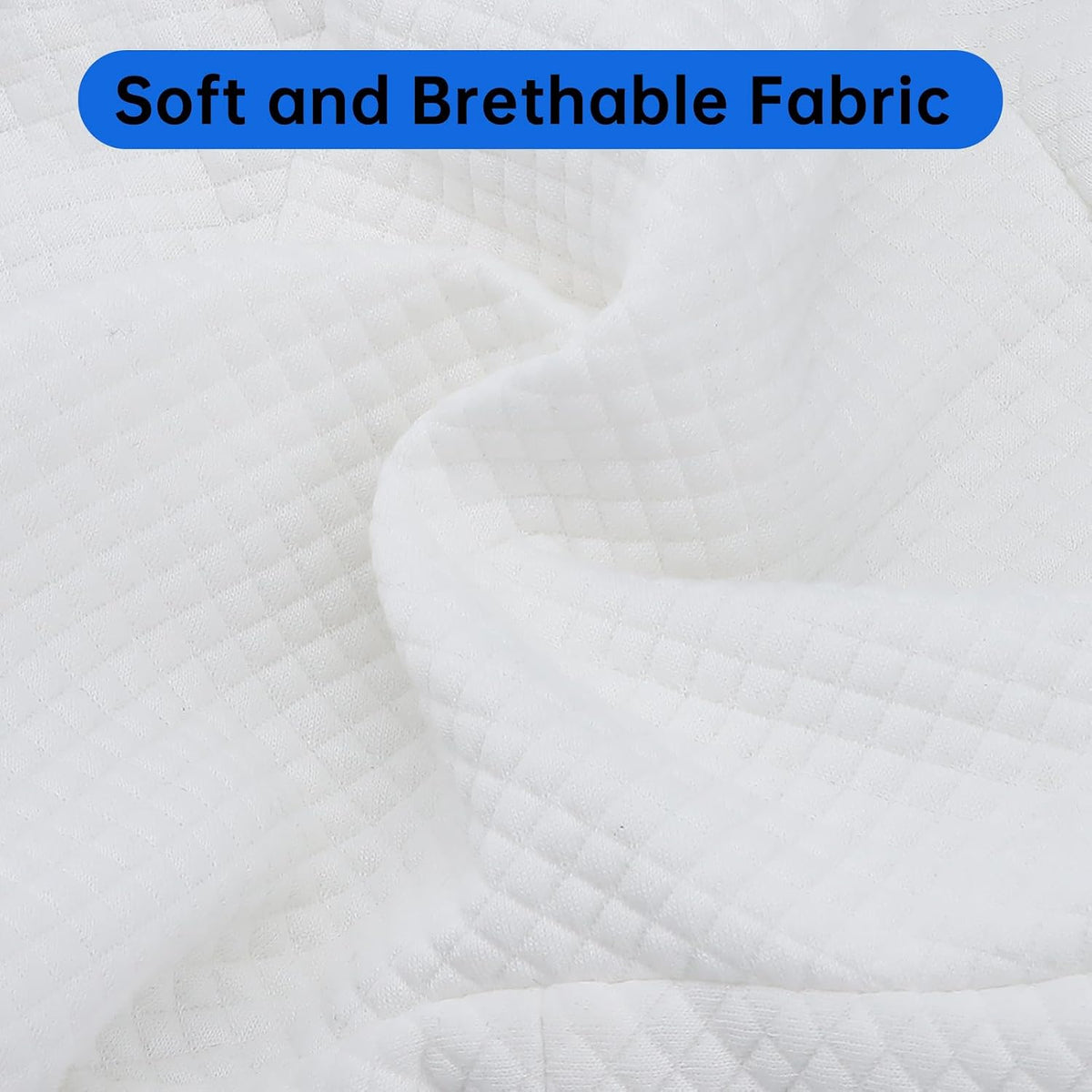 Zippered Pillow Cover Compatible with Contour Legacy Knee Pillow