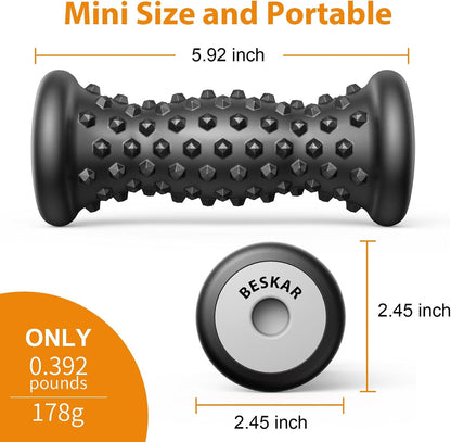 BESKAR Foot Massage Roller for Plantar Fasciitis Relief