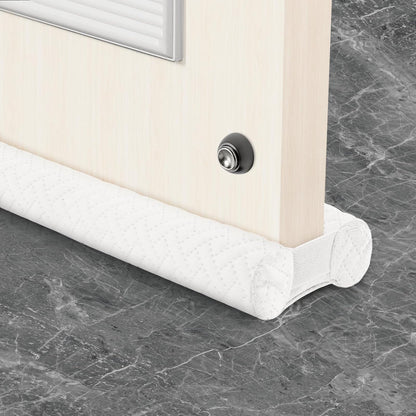 Premium Velvet Under Door Draft Stopper, Door Draft Stoppers for Bottom of Door with Double-Sided Windproof Seal, 30'' to 36'' Adjustable Gap Filler to Blocks Cold Air Light Dust Noise Drafts