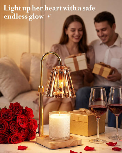 Marycele Candle Warmer Lamp with Timer, Vintage Home Decor, Gifts for Women
