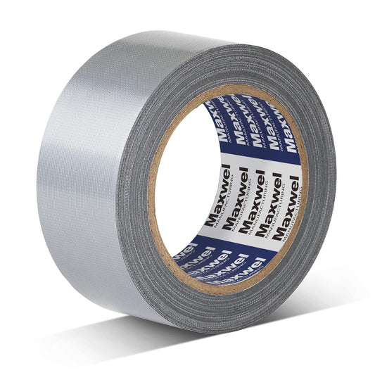 Duct Tape White Heavy Duty Waterproof Duct Tape for Home Repair | 1.88" 35 Yds No Residue, Strong Adhesive, Tearable for Multi Purpose Indoor Outdoor Use, Vehicle Repairs, DIY, Emergency Fix
