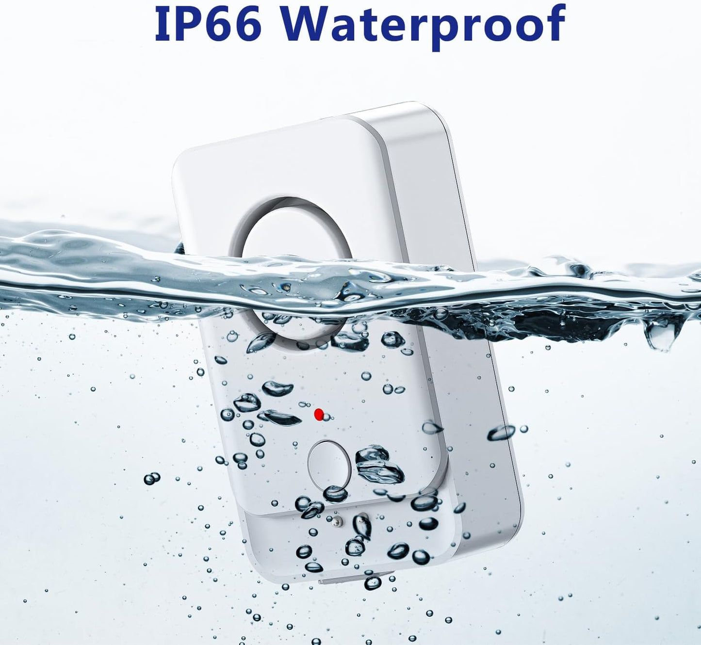 5 Pack Water Leak Detectors with 5FT Water Level Probe, Drip, Flood Sensor | DIY Extendable|120dB Alarm for Home/Basement Sump Pump/Bathroom/Kitchen/Toilet/Laundry Room,Under Sink/Pipe Leakage Detection