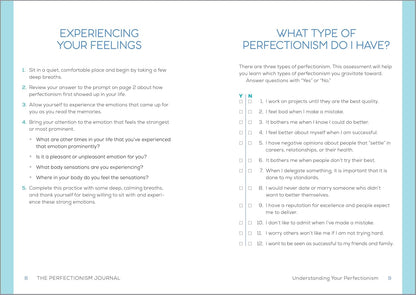 The Perfectionism Journal: Guided Prompts and Mindfulness Practices to Reduce Anxiety and Find Calm