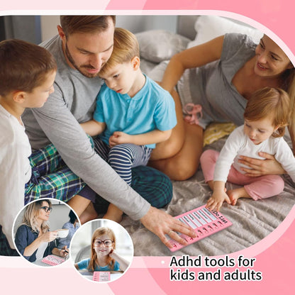 Chore Chart To Do List Adhd Tools for Kids and Adults Sliding Morning Routine Chart for Kids Detachable RV Checklist Board Reusable My Chores Checklist Task Board