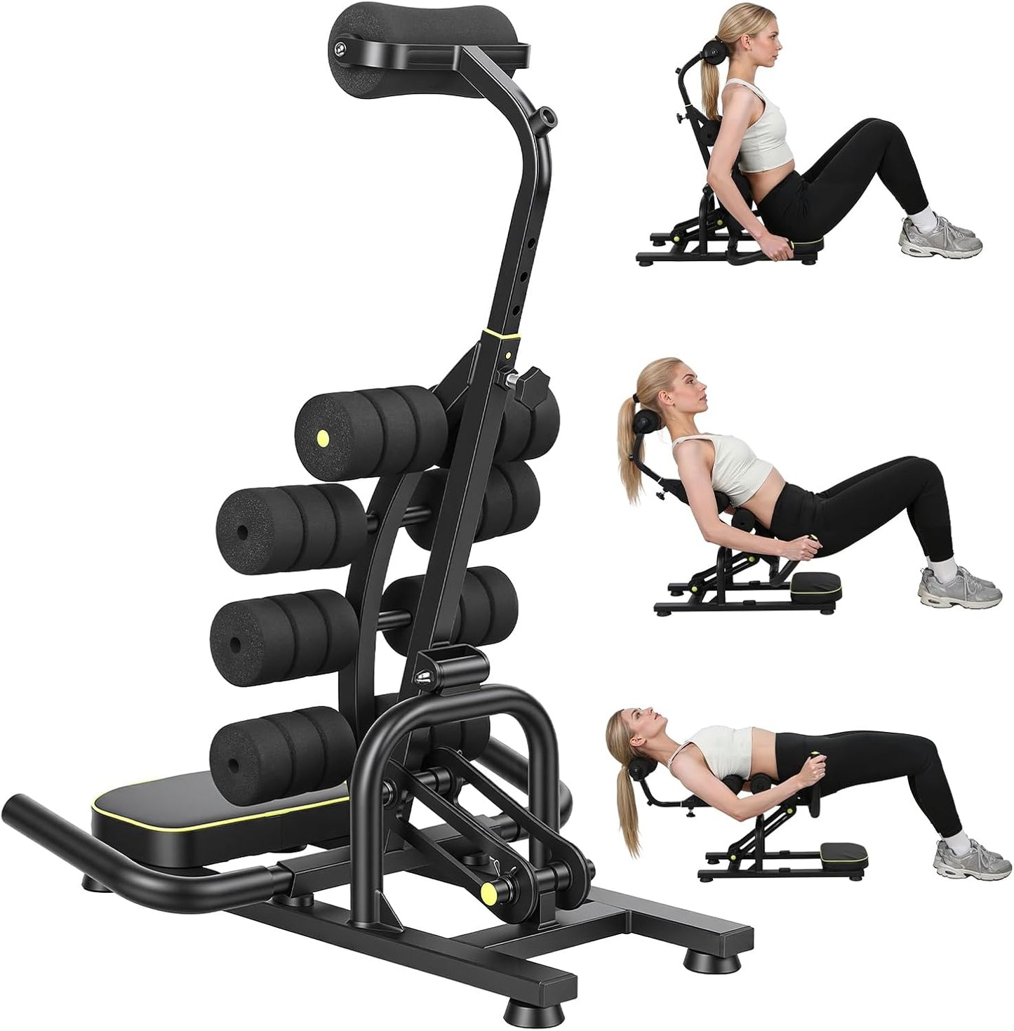 Mini Inversion Table Stretcher for Back Pain, Stretch Back and Neck, 330 lbs Weight Capacity, Spine Alignment Stretcher Home and Gym Inversion Equipment