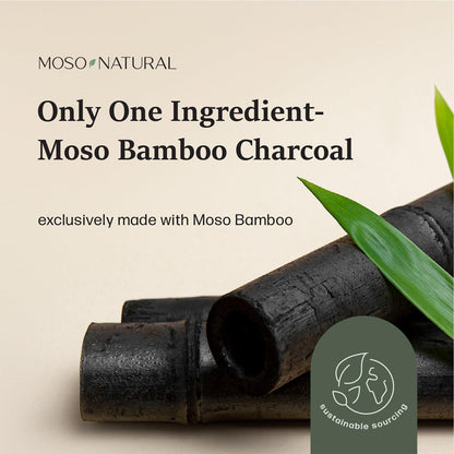 Moso Natural Air Purifying Bag 200g (4 Pack) Premium Charcoal Odor Absorber, Car Odor Eliminator & Closet Deodorizer for Home & Pet, Lasts 2 Years, Unscented Bamboo Charcoal Bags, HGTV Editors' Pick