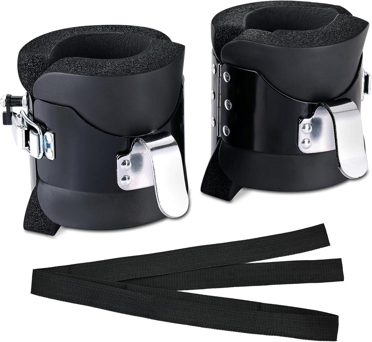 NYXOVA Gravity Inversion Boots with 2 Hooks – Anti-Gravity Hanging Foot