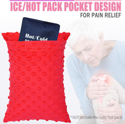 Comfortable Padding Knee Pillow for Side Sleepers Leg Support Pillows Hip Replacement Back Pain Relief Pressure off After Surgery between Thighs Joints Side Sleeping Men Women, Painting Flower