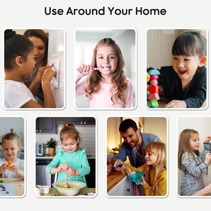 Magnetic Visual Schedule for Kids | Daily Routine & Chore Chart with 100+ Picture Magnets for Toddlers, Autism & ADHD, for Home Use, Morning and Bedtime Routines