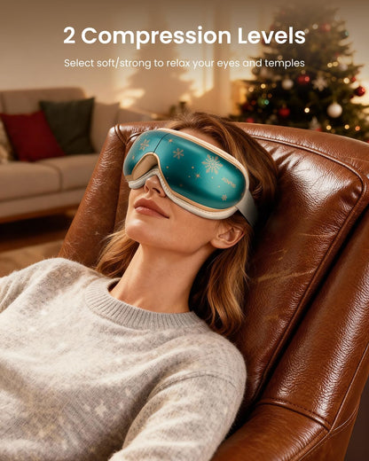 RENPHO Eyeris 1 Eye Massager with Heat, FSA Eligible HSA, Heated Eye Mask for Eye Strain, Dry Eyes & Head Tension, Relaxing Birthday Gifts for Women and Men