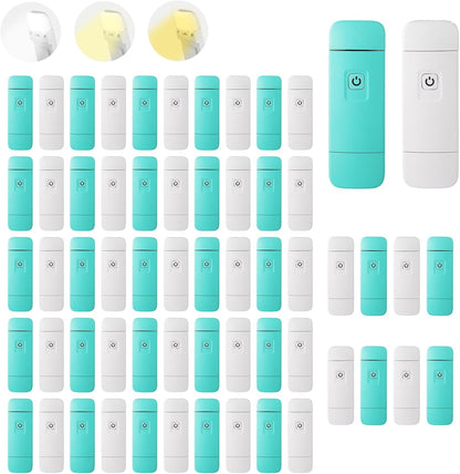 KunHe 10 Pack USB Rechargeable Book Light Bulk for Reading at Night in Bed LED Reading Lights with Clip for Kids & Adults Bulk Gift for Book Lovers