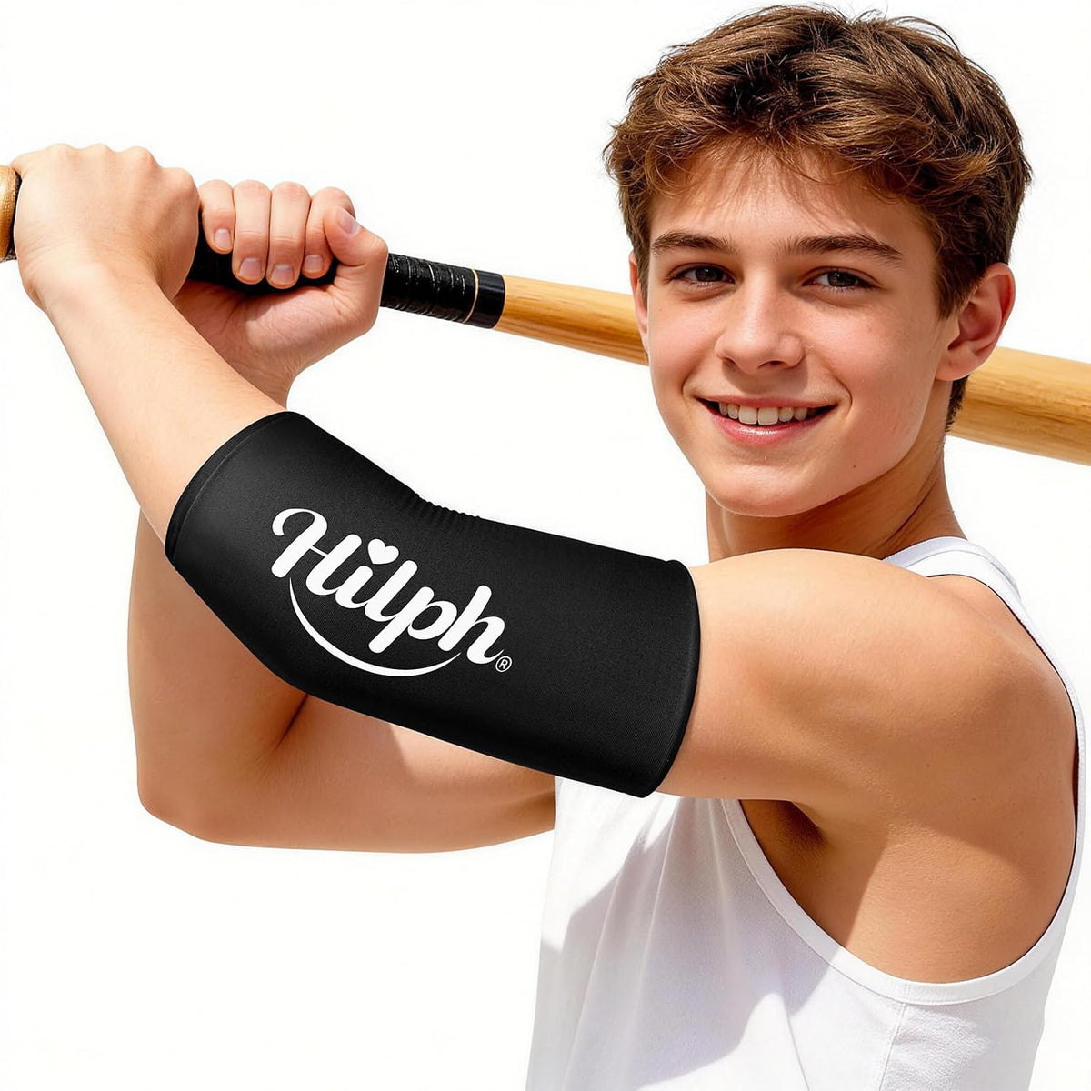 Hilph Knee Ice Pack Sleeve, Flexible Gel Ice Pack for Knee Pain Relief