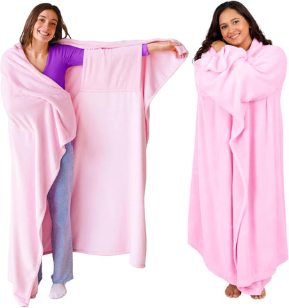 Super Blanky Wearable Blankets for Women & Men, Dorm Room Essentials, Gift for Her, Gifts for Women, Wife Birthday Gift Ideas