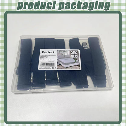 Tablecloth Clips, Multi-Use Sheet Holders for Tables & Beds, 6 Pack | Multi-use clips hold tablecloths and sheets neatly with hidden straps