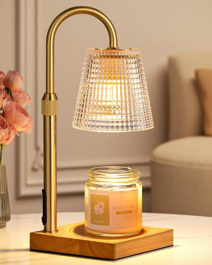 Hong-in Candle Warmer Lamp with Timer, House Warming Gifts New Home Decor