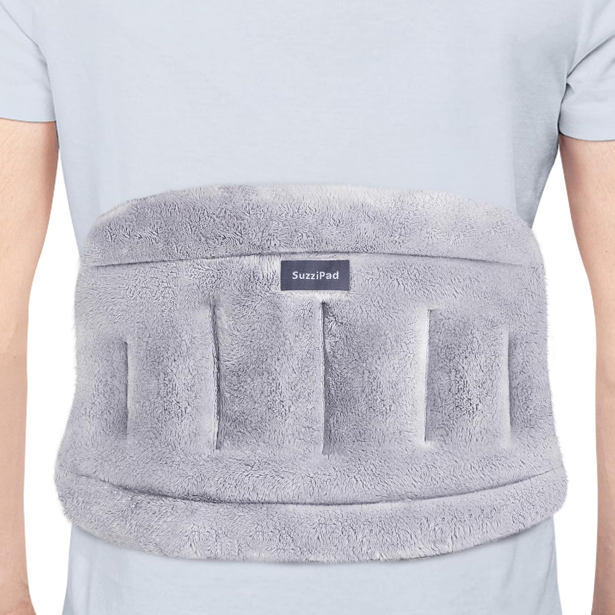SuzziPad Microwave Heating Pad for Back & Lumbar Discomfort, Purple