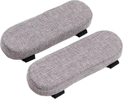 Office Chair Armrest Pad Elbow Cushion Thick Removable Cover Desk Chair Armrest Cushion Arm Padding for Recliners Sofa Home, Beige