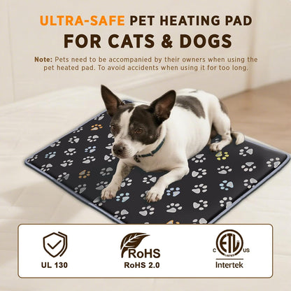 furrybaby Pet Heating Pad for Cats & Dogs,Waterproof,Anti-Bite Warming Mat