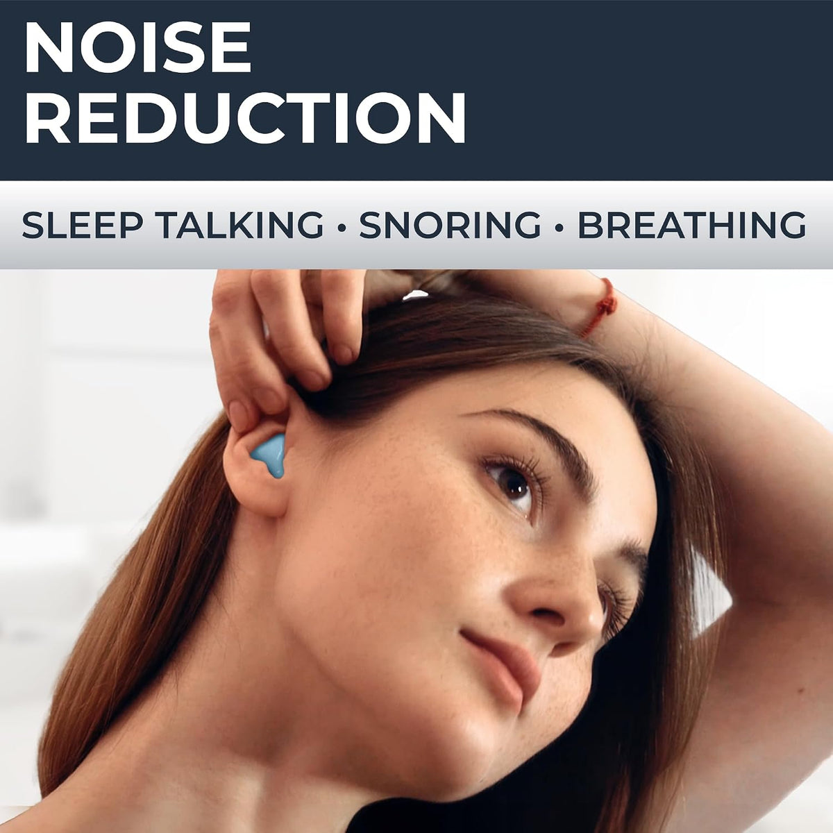 PQ Wax Ear Plugs for Sleep - 6 Silicone Wax Earplugs for Sleeping and Swimming - Gel Ear Plugs for Noise Cancelling, Ear Protection - Sleeping Earplugs with Sound Blocking (6-Pillows). Beige