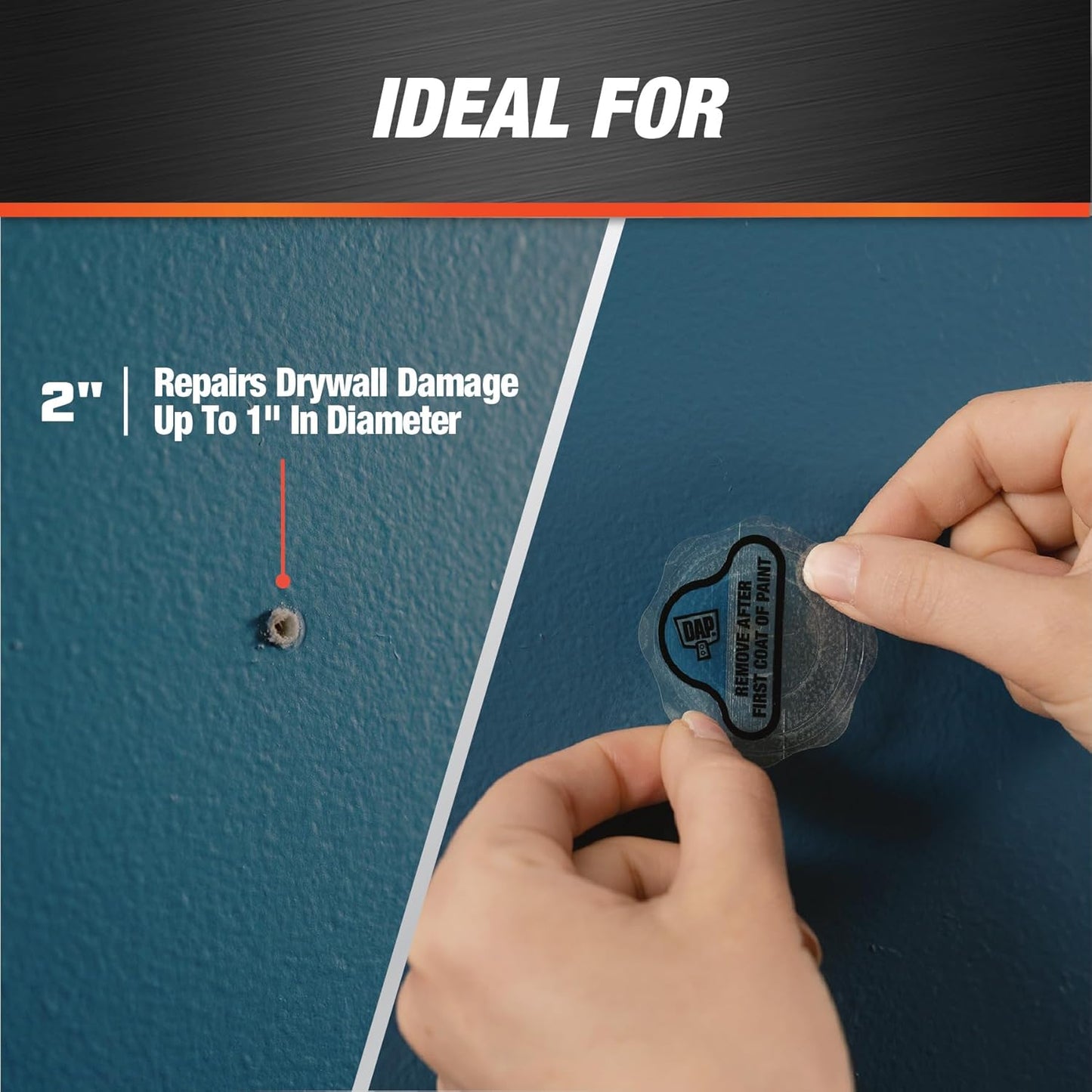 DAP Eclipse Rapid Wall Repair Patch, 6 in (7079809165)