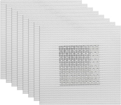 Waziaqoc 4 Inch Drywall Patch, 8 Pack, Aluminum Repair Kit | Heavy Duty, Wall Hole Repair Patch, For Home Renovation Projects