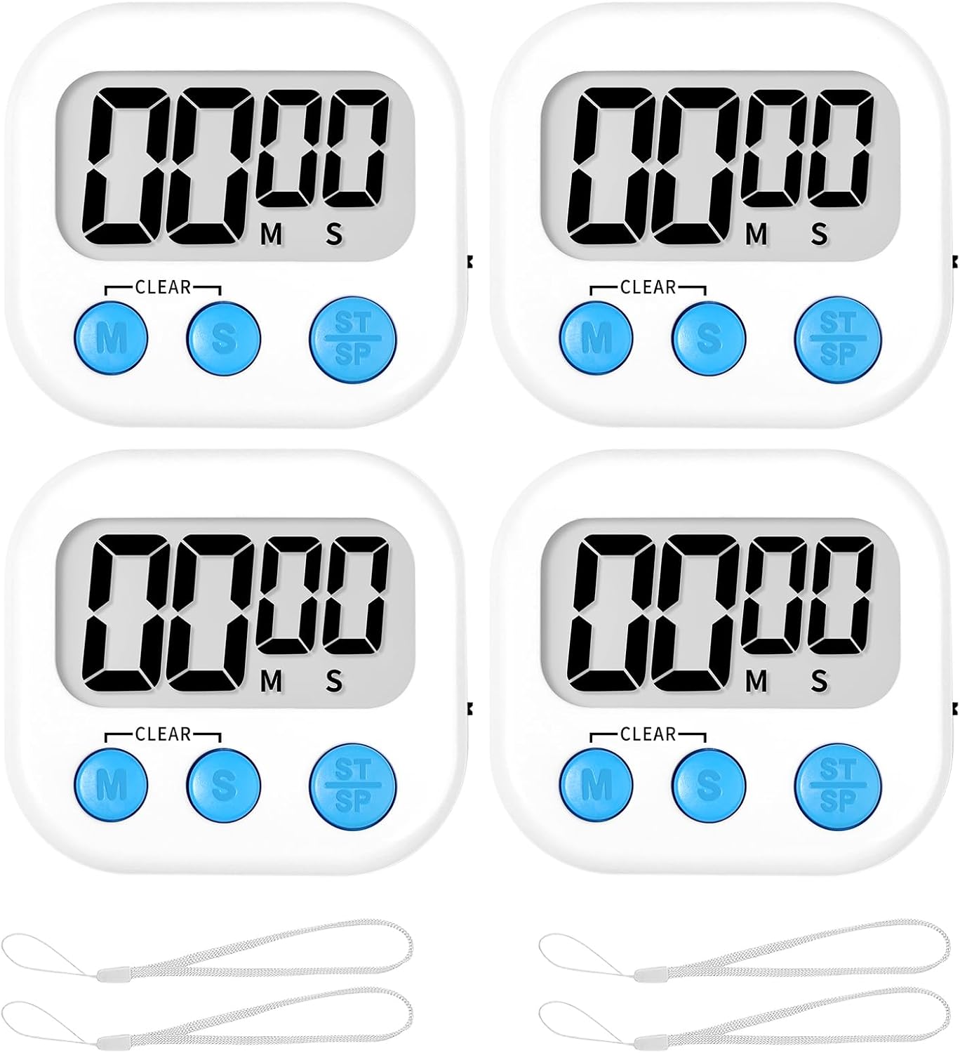 ZILLEEN Classroom Timer for Kids Teachers 2 Pack Digital Timers