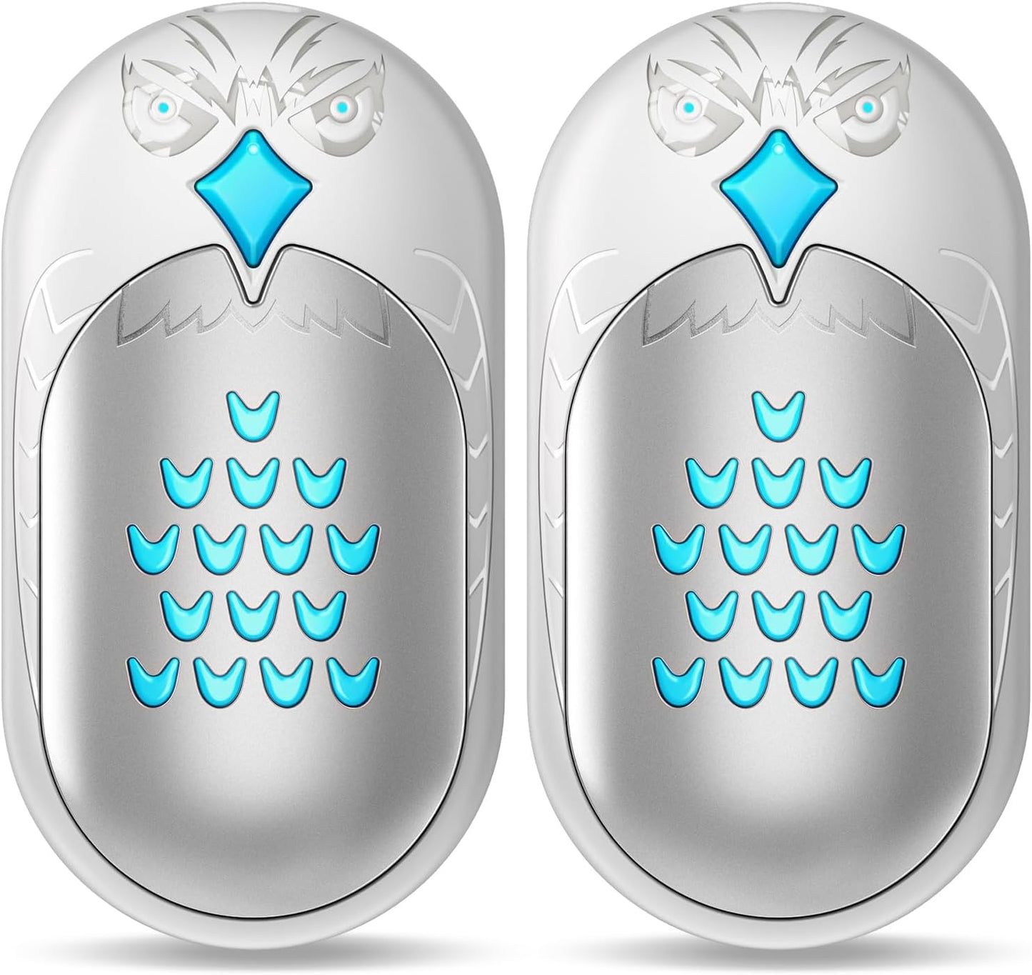 Hand Warmers Rechargeable, 2 Pack 6000mAh Electric Portable Heater, 20 Hrs Long Heating Hot Pockets Hand Warmer, Hunting Gear, Gifts for Women, Men, Raynauds, Camping, Golf, Outdoors