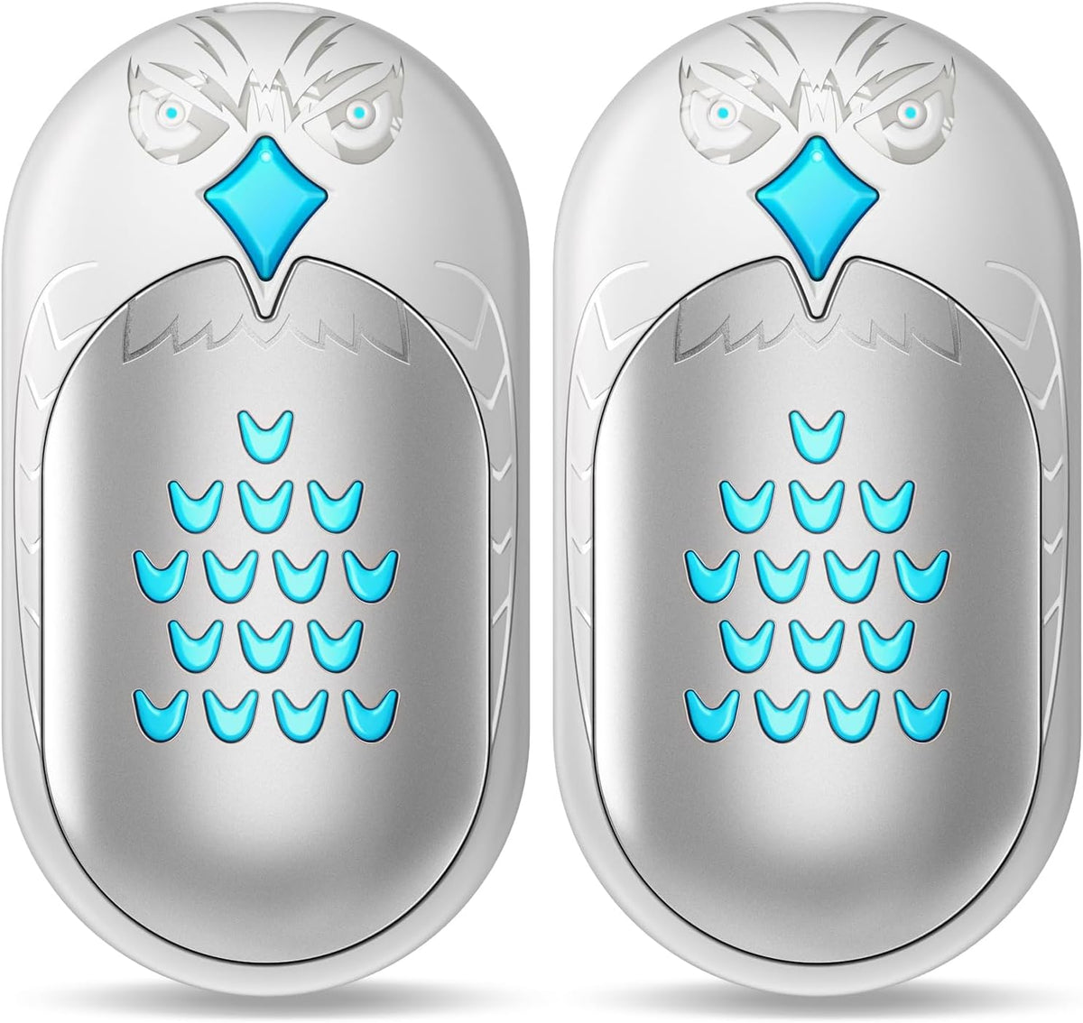Hand Warmers Rechargeable, 2 Pack 6000mAh Electric Portable Heater, 20 Hrs Long Heating Hot Pockets Hand Warmer, Hunting Gear, Gifts for Women, Men, Raynauds, Camping, Golf, Outdoors