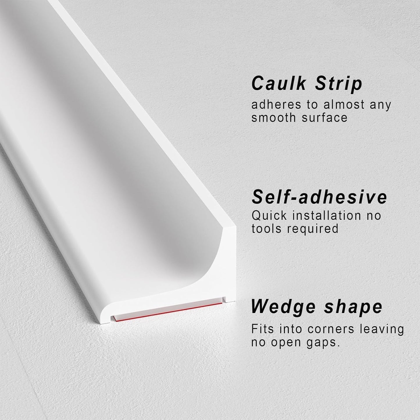 39 inch Silicone Water Guard for Kitchen Sink, Rubber Shower Threshold Splash Guard, Shower Barrier Water Strip Dam, Corner Water Retaining Dam Strip for Kitchen Sink Cooktop Bathroom Tub
