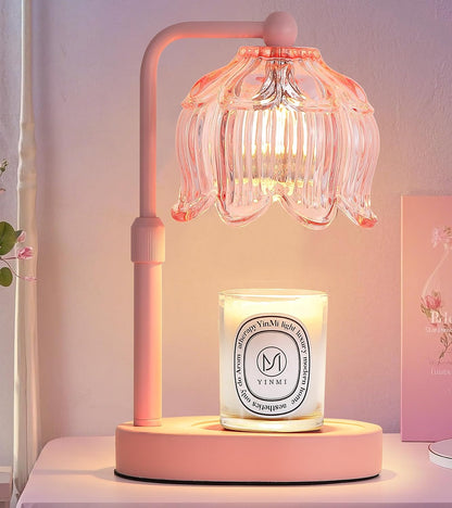 MEXISUE Candle Warmer Lamp with Timer, Bird Candle Warmer Lamp with Jar Candles,Wax Melt Warmer for Housewarming Gift, Birthday Mother's Day Valentines Gifts for Women,Mom,Sister,Bedroom Decor