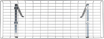 Household Essentials 05100 Rear Display Over-The-Washer Storage Shelf | Organize and Store Laundry Room Supplies | White