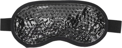 Luqeeg Gel Bead Eye Masks, Hot Cold Compress Eye Pack, Reusable Cooling Gel Bead Ice Pack, Hot Cold Cooling Compress Gel Eye Pad for Stress Relief, Migraine, Puffiness, Dry Eyes, Dark