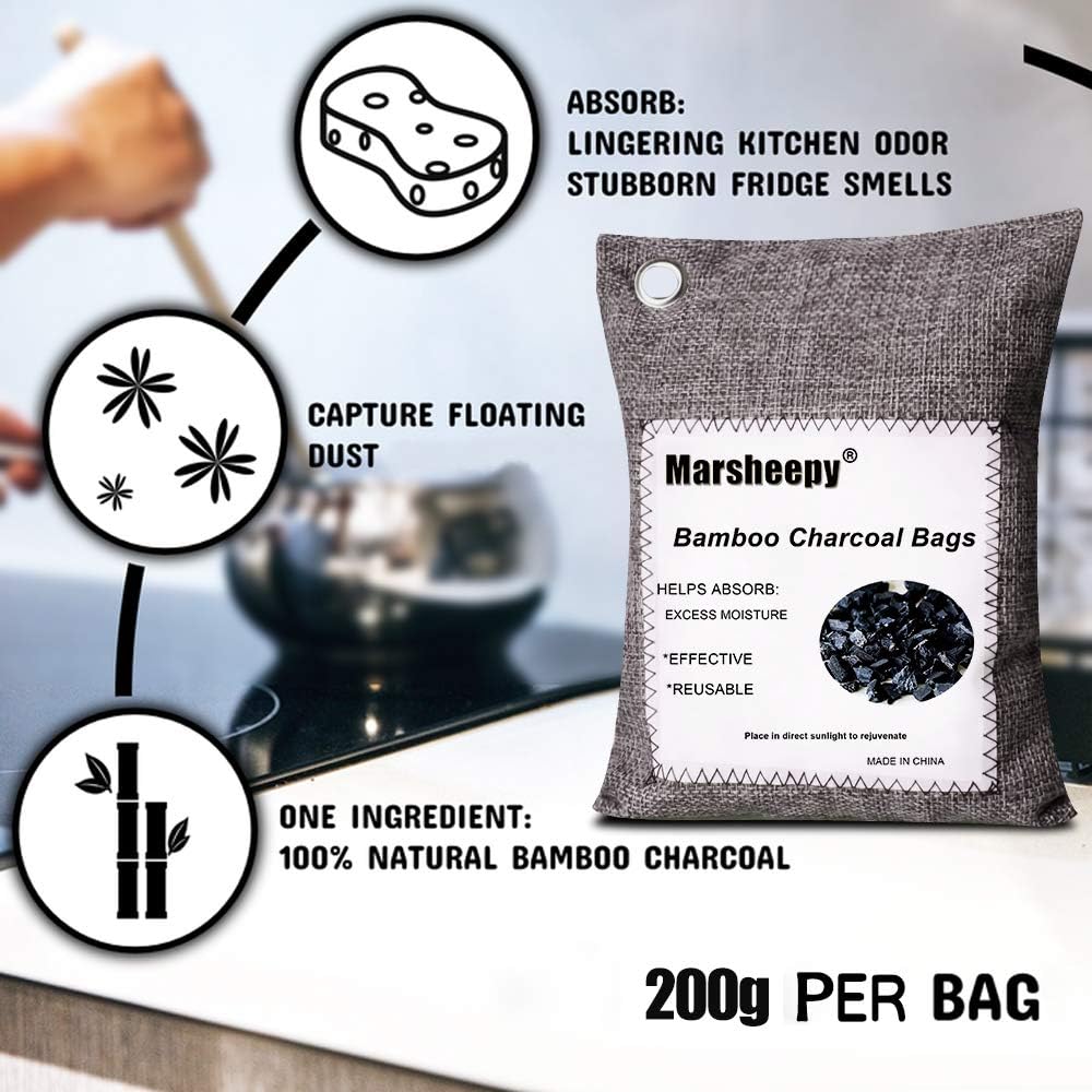24 Pack Shoe Deodorizer Bags, Air Purifying bags, Odor Eliminator for shoes | 100% Natural Shoes Smell Remover，eliminates odor naturally,Odor Eliminator for shoes, Home, Closet, Pet