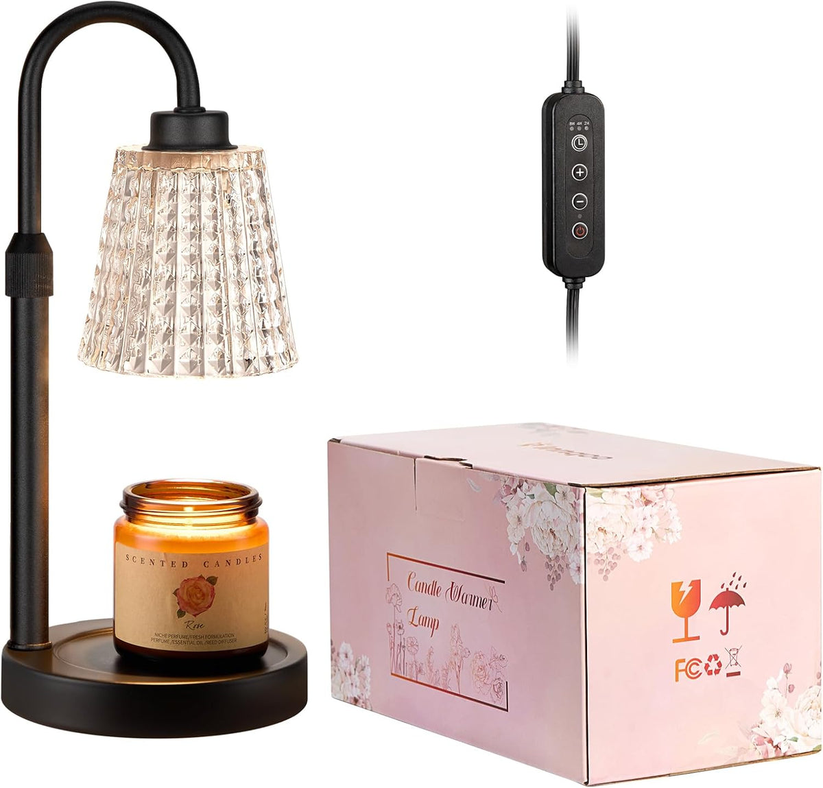 Candle Warmer Lamp with Timer Home Decor Birthday Gifts for Women