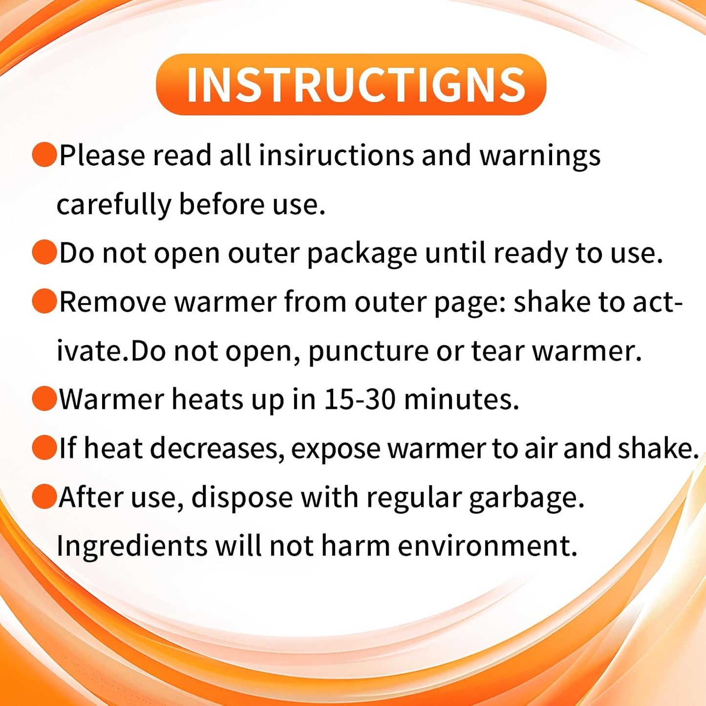 Hand Warmers Disposable - Up to 15 Hours of Heat - 10/50/100/200 Pack Super Long Lasting Air Activated Warmers, All Natural, Portable for Body, Hands & Toes - Odorless Hot Warmer Heater for Outdoor