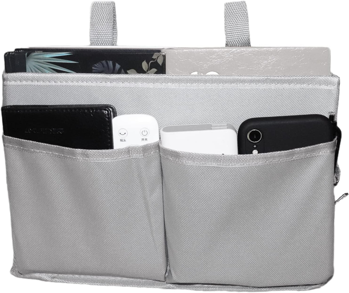 Sugaroom Bedside Storage Caddy, Bunk Bed Organizer Bed Storage Pocket Bedside Organizer Hanging Bed Storage Caddy for College Dorm Room, Hospital Bed Rails, Baby Bed, Camp