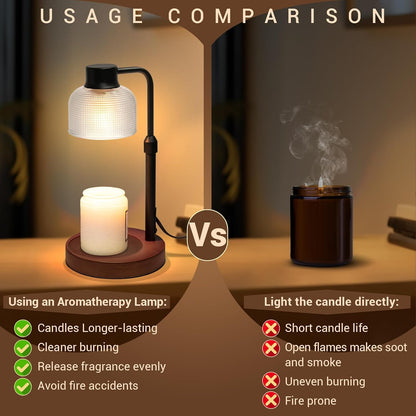 Candle Warmer Lamp with Timer, Birthday Gift for Women, House Warming Gift