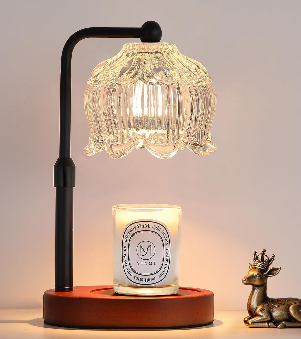MEXISUE Candle Warmer Lamp with Timer, Bird Candle Warmer Lamp with Jar Candles,Wax Melt Warmer for Housewarming Gift, Birthday Mother's Day Valentines Gifts for Women,Mom,Sister,Bedroom Decor