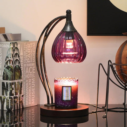 Candle Warmer Lamp with Timer and Dimmer - Electric Melter for Scented Jar Candles - Housewarming, New Home Decor