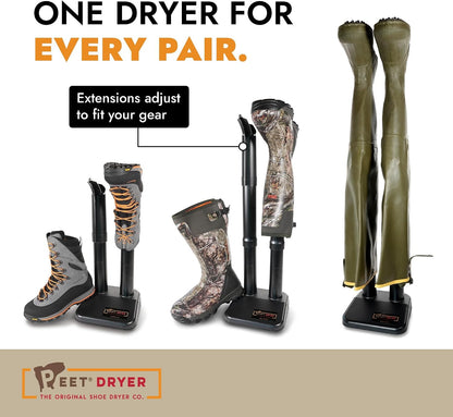 PEET, Original Dryer, Electric Shoe Dryer, Work Boots, Outdoor Gear, Athletic Gear, Silent,Energy-Efficient, Made in USA
