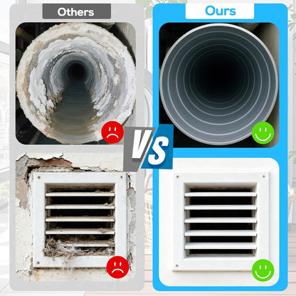 Dryer Vent Cleaner Brush,Flexible Clothes Dryer Lint Brush | Lint Trap Cleaning Tool,Laundry Room Essentials Lint Remover Accessories,Refrigerator Coil Brush,Household Cleaning Supplies