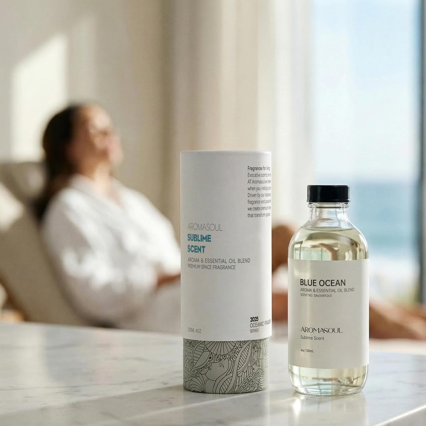 Hotel Diffuser Oil Inspired by Ritz-Carlton Scent - Premium Fragrance Oil No. SA61119323 for Ultrasonic and Waterless Diffuser - 120 mL, 4 fl oz