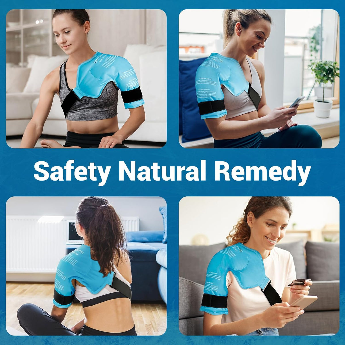 Comfytemp Shoulder Ice Pack, Rotator Cuff Cold Therapy Wrap (Large/X-Large)