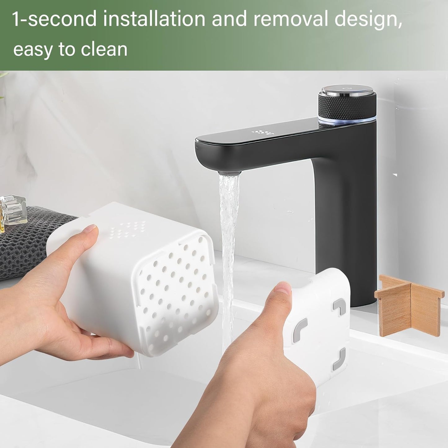 Toothbrush Holders for Bathrooms, Electric Toothbrush Holder, White | Toothbrush and Toothpaste Organizer for Bathroom Countertop, 3 Slot Vanity Storage