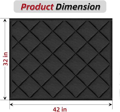 Magnetic Fireplace Cover for Energy Saving, Magnetic Fireplace Blanket for Iron Fireplace Frame Keep Drafts Out Stops Heat Loss Fireplace Screen fit for 39" W x 32" H
