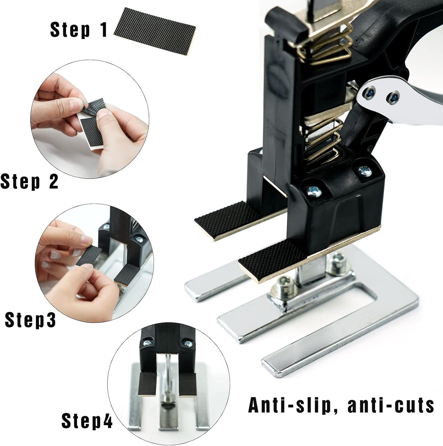 [Upgrade] Labor Saving Arm Jack 2 Pack,15.5 Inch Stainless Steel Furniture Lifts with Handbag,Hand Furniture Jack Lifter Tool for Installing Cabinets,Flooring&Windows,Load 440LBS