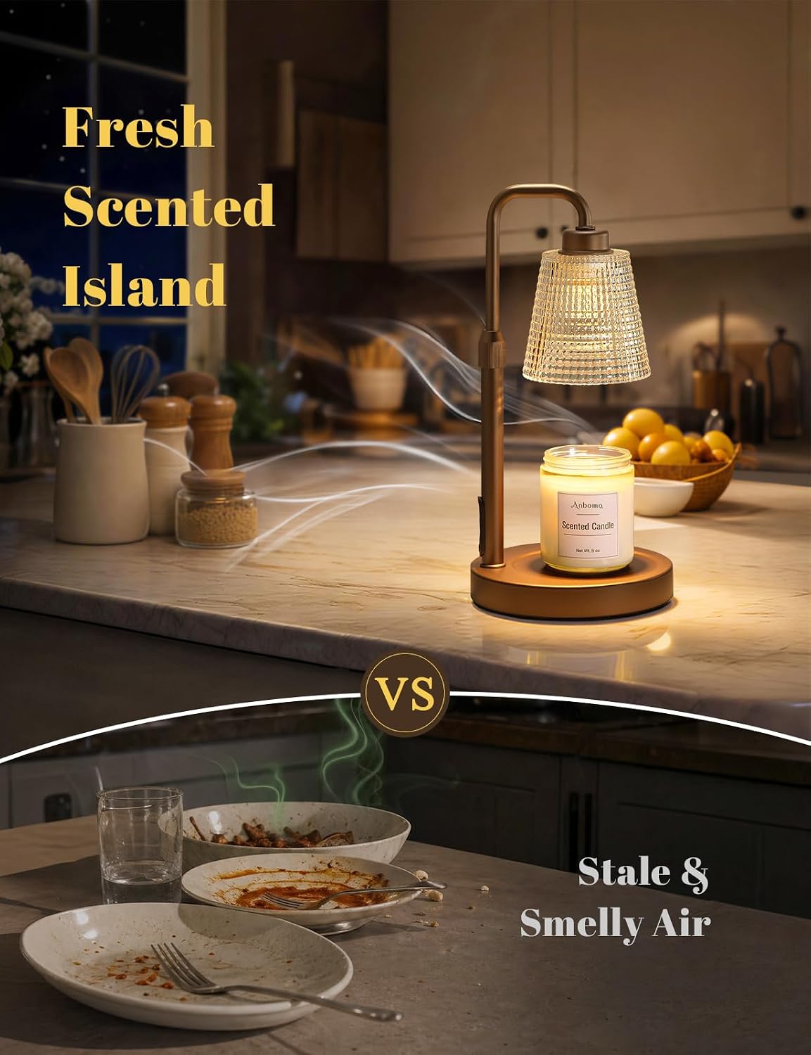 Candle Warmer Lamp with Timer, Birthday Gifts for Women, Ideal Fall Decor