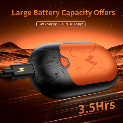 Hand Warmers Rechargeable 2 Pack, Electric Hand Warmer, 24Hrs Long Lasting Magnetic Reusable Hand Warmers with 3 Heat Settings, Portable Pocket Heater, for Men, Women, Camping, Hunting, Golf, Ski