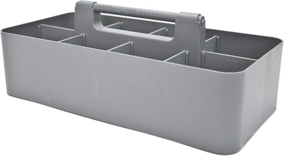 Portable Caddy American Made, DIY Dividers, 8 Compartments, Supply Organizer, Portable Tote Basket with Handle Storage Organizer Bathroom, Office, Crafts, or School Supplies