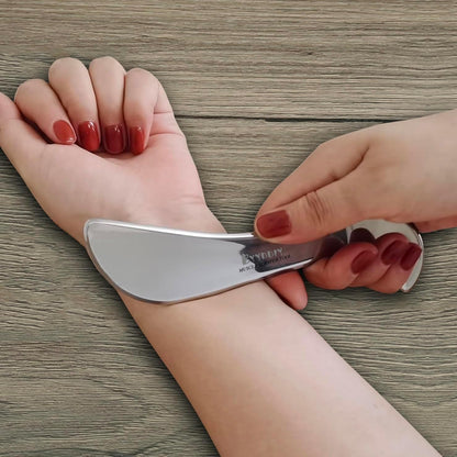 BYYDDIY Gua Sha Trigger Point Massage Tool -Thumb Protector,Deep Tissue Massage,Muscle Scraper Tool (T)